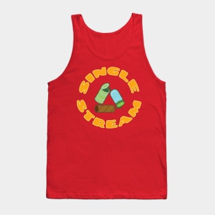 Single Stream Recycling Tank Top